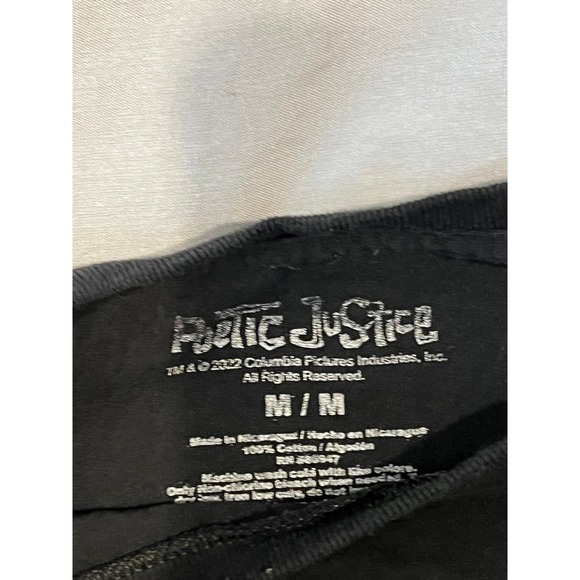 Poetic Justice Tupac Black T-Shirt Mens M - Picture 2 of 3